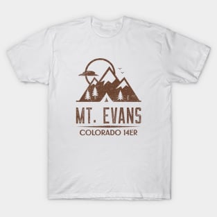 MOUNT EVANS COLORADO 14ER T-Shirt